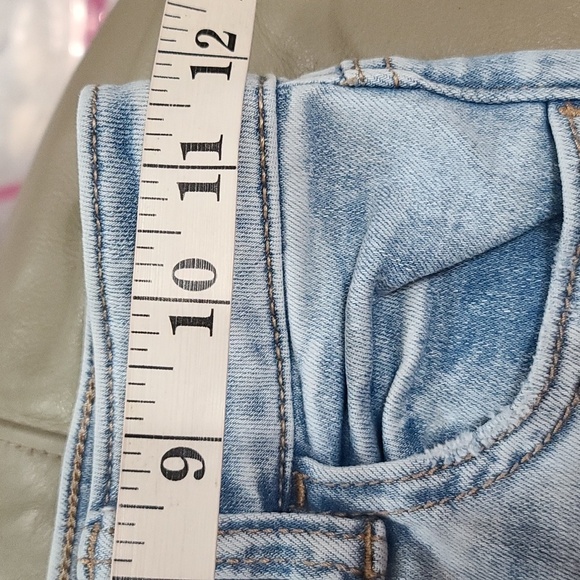 American Eagle Next Level Stretch Hi Rise Jeggings Jeans Juniors Sz 0 EUC - Picture 13 of 15